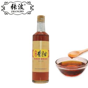 000人付款淘宝张波纯芝麻油小磨香油兰考特产200ml×4张波食品工厂